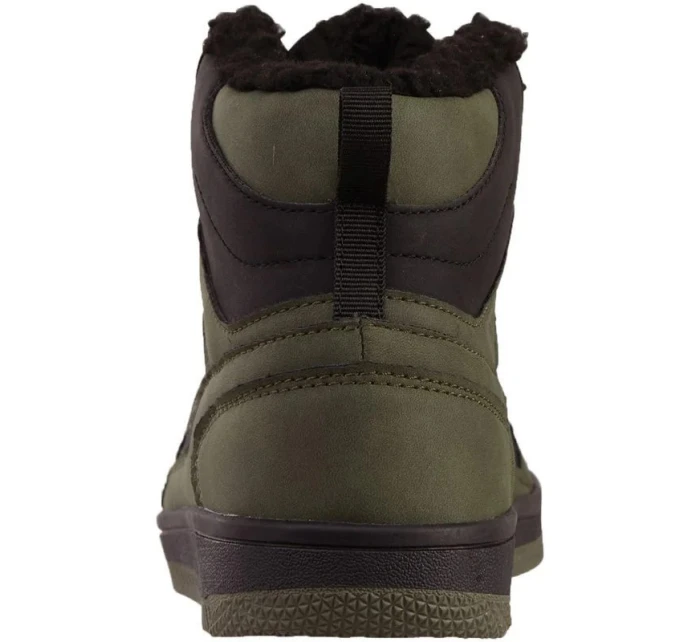 Pánské kotníkové zimní kožešinové boty 243374 3111 Tmavě zelená s černou - Kappa Pánské kotníkové zimní kožešinové boty 243374 3111 Tmavě zelená s černou - Kappa