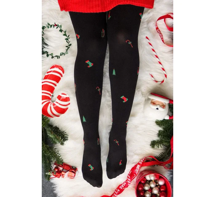 dámské vzorované punčochové kalhoty model 21494168 - Gabriella