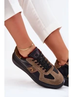 Dámské Kožené Tenisky Na Platformě Daniel Lopez Just Dare SS2D4001 Černé Dámské Kožené Tenisky Na Platformě Daniel Lopez Just Dare SS2D4001 Černé