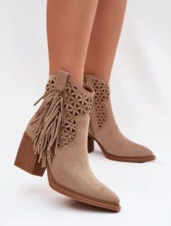 Boty na podpatku  model 224705 Step in style