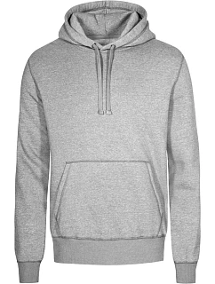 Pánská mikina s kapucí 40. heather grey model 22418682 - Promodoro