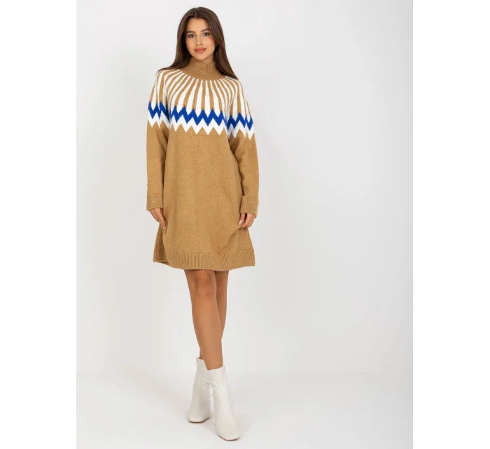 Dámské šaty LC SK 0098 okrové