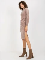 Dámské šaty RP SK model 17903585 tmavě lila - FPrice