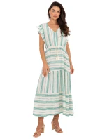 Sukienka TW SK BI model 21207193 biało zielony - FPrice