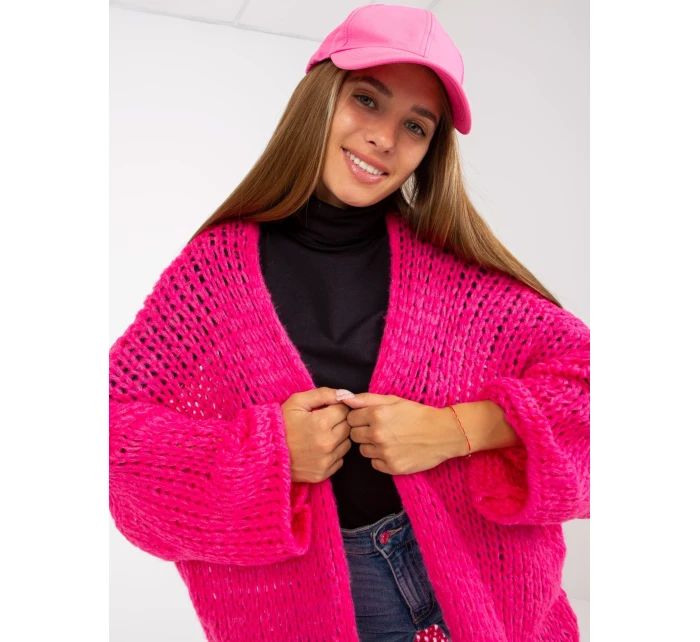 Dámský svetr TW SW BI M2202 fluo růžový