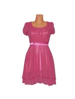 Dámské a šaty středně dlouhé růžové Růžová model 15042337 - OEM Dámské a šaty středně dlouhé růžové Růžová model 15042337 - OEM