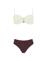 Vrchní díl plavek  S730CH1 Gold1 BRA  černý  - Self