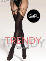 GIRL-UP - 07 Vzorované punčocháče