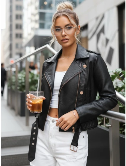 damska skórzana z czarna model 22035986 - FashionStreet