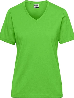 JN Dámské pracovní tričko z bio bavlny Solid 02. lime green model 22532073 - Daiber