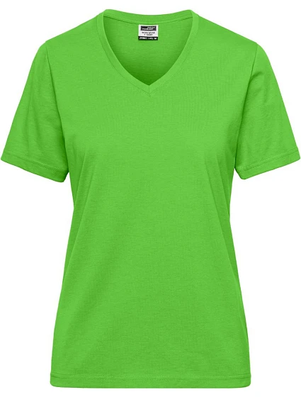 Daiber JN 1807 Dámské pracovní tričko z bio bavlny - Solid 02.1807 lime green Daiber JN 1807 Dámské pracovní tričko z bio bavlny - Solid 02.1807 lime green