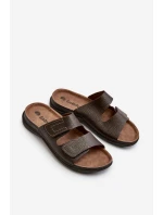 Pohodlné Pánské Sandály S Pásky Na Suchý Zip model 21665810 - Inblu