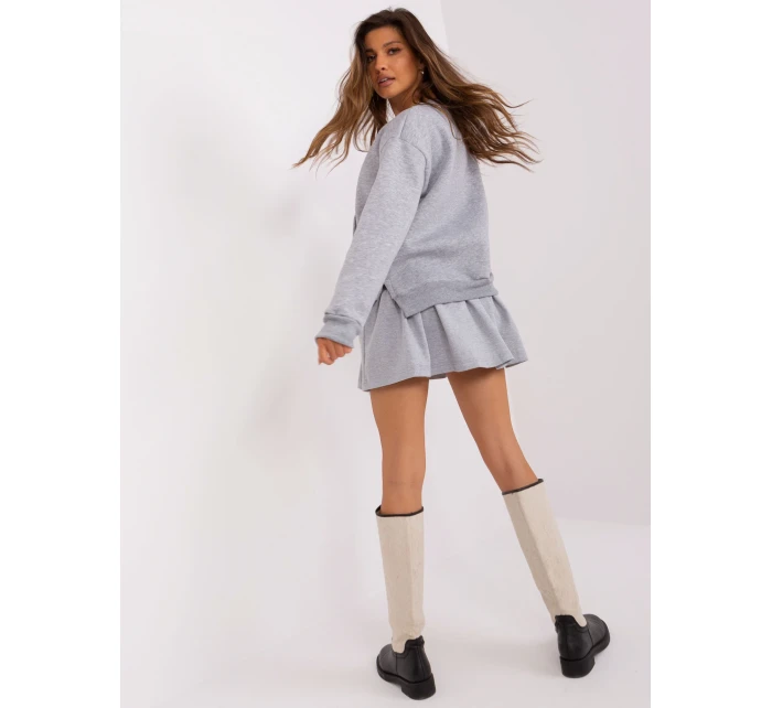 Bluza EM BL HS 21 model 18738764 szary - FPrice Bluza EM BL HS 21 model 18738764 szary - FPrice