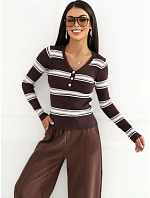 Sweter IR SW 57905.92 brązowy Sweter IR SW 57905.92 brązowy