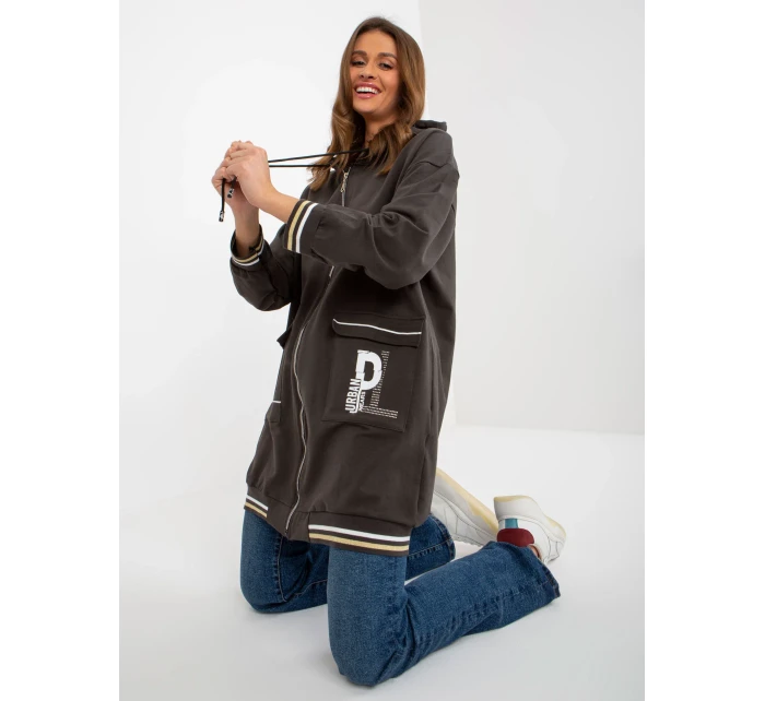 Dámská mikina RV BL model 18249946 tmavá khaki - FPrice