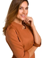 S189 Blejzrové šaty - černé