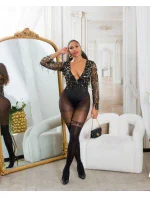 Sexy punčocháče černé model 20904444 - In-style Fashion Sexy punčocháče černé model 20904444 - In-style Fashion