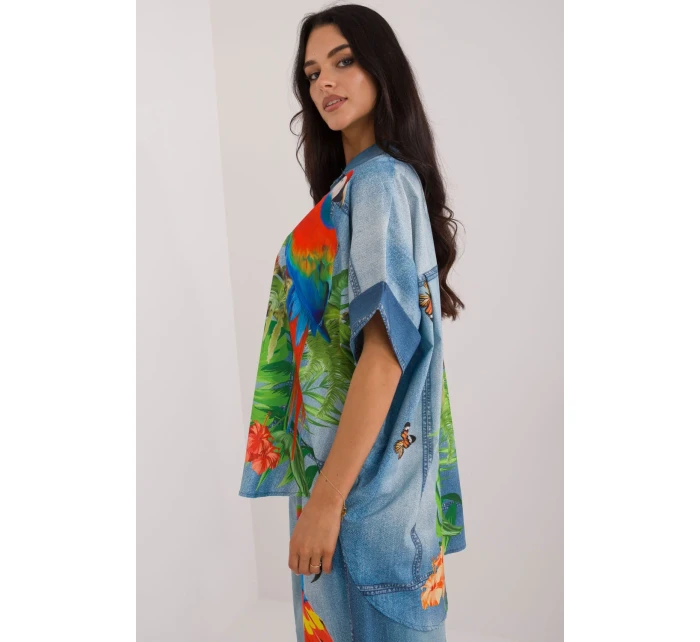 Košile s krátkým rukávem  model 198371 Italy Moda