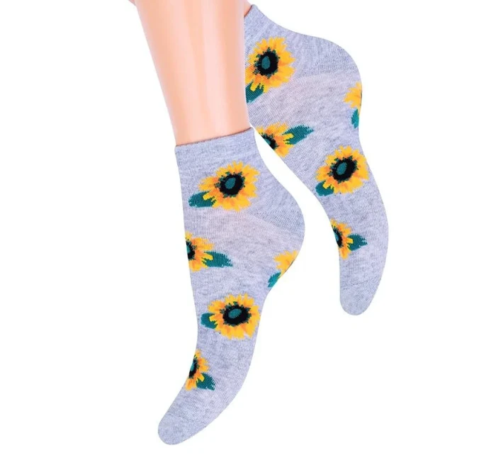 Dámské kotníkové ponožky Steven art.114