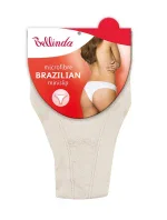 Dámské kalhotky brazilky BRAZILIAN MINISLIP - BELLINDA - tělová