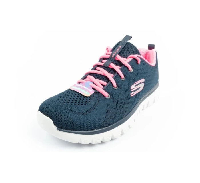 Skechers Graceful-Get dámské sportovní boty pohodlné lehké prodyšné tmavě modré dámské