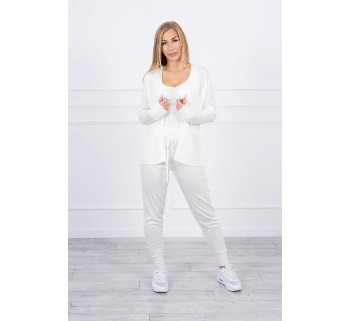 Sada svetrů 3-dílná ecru Sada svetrů 3-dílná ecru