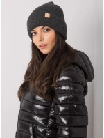 Dámská čepice 13 tmavě šedá