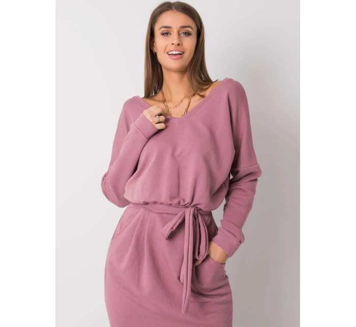 Šaty RV SK 6037.18X tmavě růžová