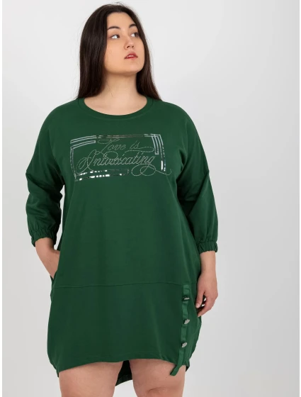 Tunika RV TU model 18617581 ciemny zielony - FPrice