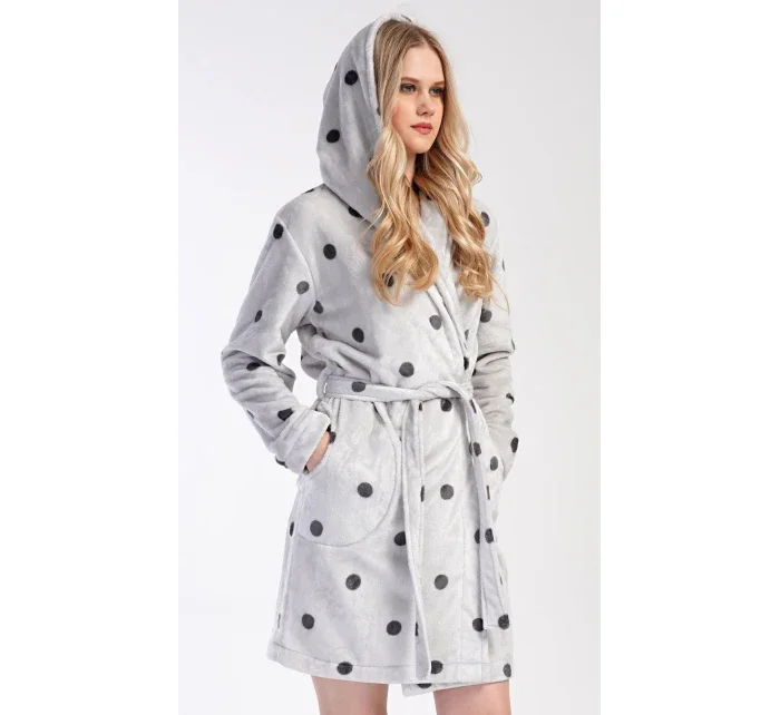 Dámský župan krátký s kapucí model 20503181 - Vienetta