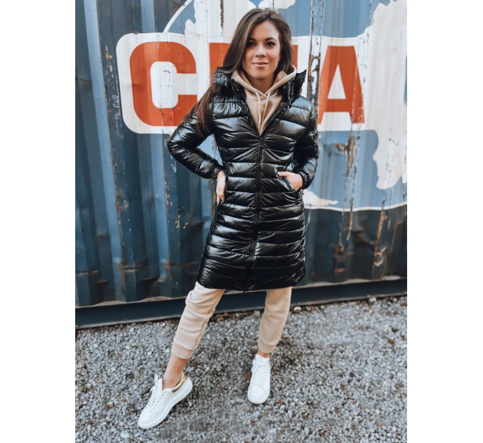 Dámská prošívaná zimní bunda černá Dstreet model 21967223 - FashionStreet