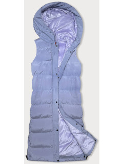 Hrubší dámská vesta ve vřesové barvě (23-008)