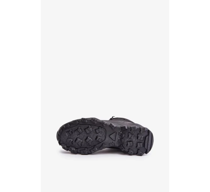 Lehké Zateplené Pánské Trekingové Boty McBraun Voděodolné Černé Lehké Zateplené Pánské Trekingové Boty McBraun Voděodolné Černé