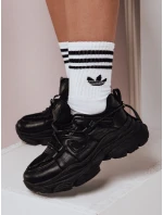 Dámské tenisky na silnější podrážce NEWMOVE černé FashionStreet ZY0622