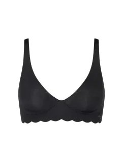Dámská podprsenka ZERO Microfibre 2.0 Soft bra - BLACK - černá 0004 - SLOGGI