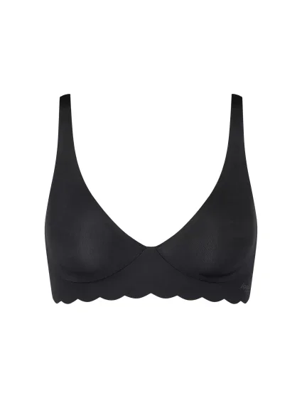 Dámská podprsenka ZERO Microfibre 2.0 Soft bra - BLACK - černá 0004 - SLOGGI