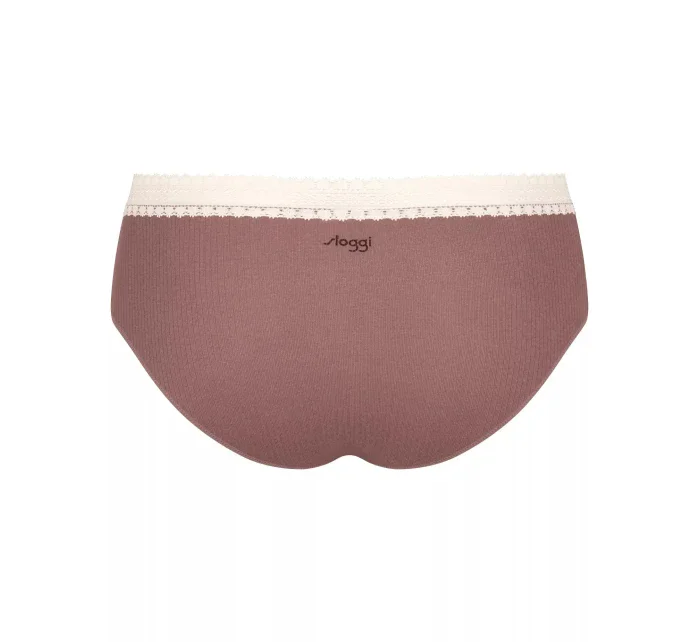 sloggi GO Ribbed R Hipster C2P - BROWN - SLOGGI BROWN - SLOGGI sloggi GO Ribbed R Hipster C2P - BROWN - SLOGGI BROWN - SLOGGI