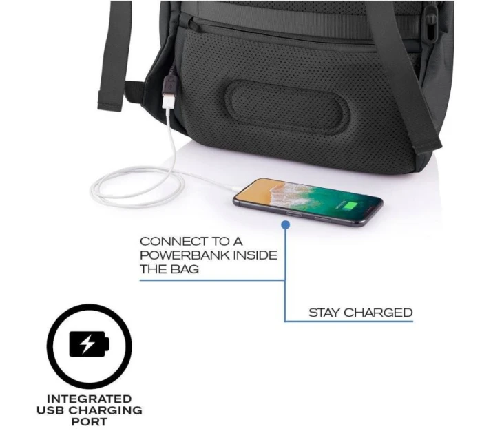 XD DESIGN BATOH PROTI KRÁDEŽI BOBBY SOFT BLACK P/N: P705.791