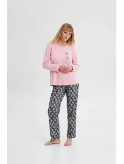 Pyžamo s dlouhými rukávy model 18936799 - Vamp