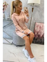 Brooklyn šaty tmavě pudrově růžové