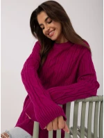 Jumper AT SW 2343.88 tmavě fialový Jumper AT SW 2343.88 tmavě fialový
