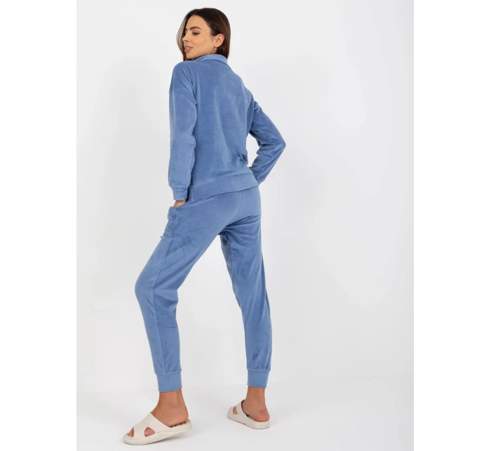 Pyžamo BR PI 9117 tmavě modré