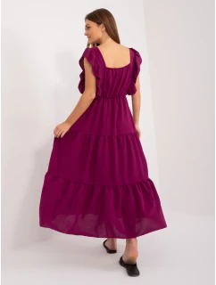 Sukienka DHJ SK model 19905108 ciemny fioletowy - FPrice