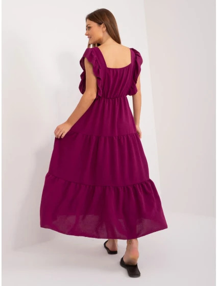 Sukienka DHJ SK model 19905108 ciemny fioletowy - FPrice