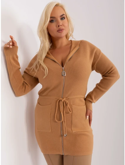 Sweter PM SW PM model 18949013 camelowy - FPrice