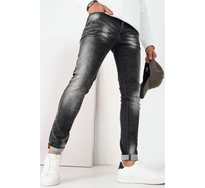 Pánské černé džínové kalhoty Dstreet UX4236