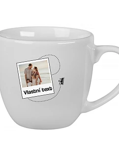 Personalizovaný keramický hrníček 400 ml s fotkou a cestovatelským motivem