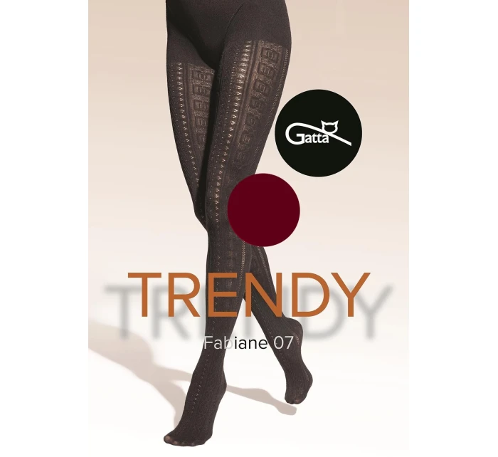 Punčocháče Gatta Trendy Fabiane wz.07 40 den 2-4 Punčocháče Gatta Trendy Fabiane wz.07 40 den 2-4