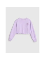 Dívčí mikina s kapucí bez svetru 4F 4FJWSS25TSWSF1504-52S Dívčí mikina s kapucí bez svetru 4F 4FJWSS25TSWSF1504-52S