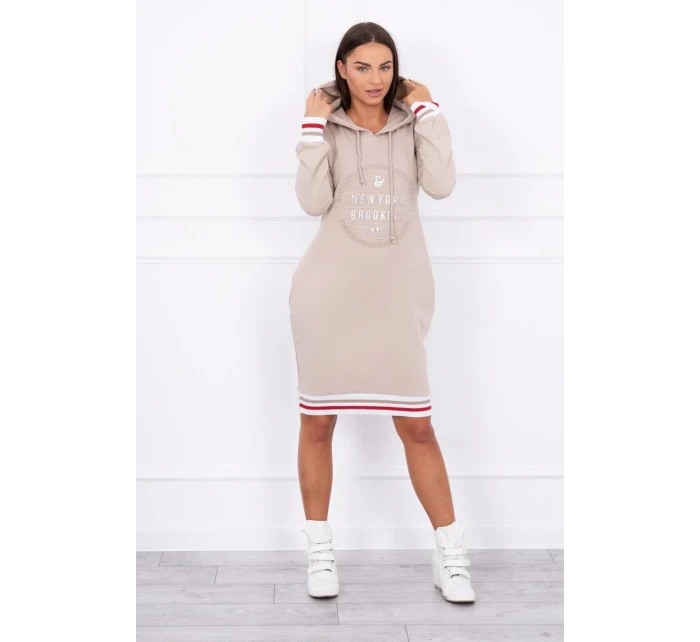 Béžové šaty Brooklyn Béžové šaty Brooklyn